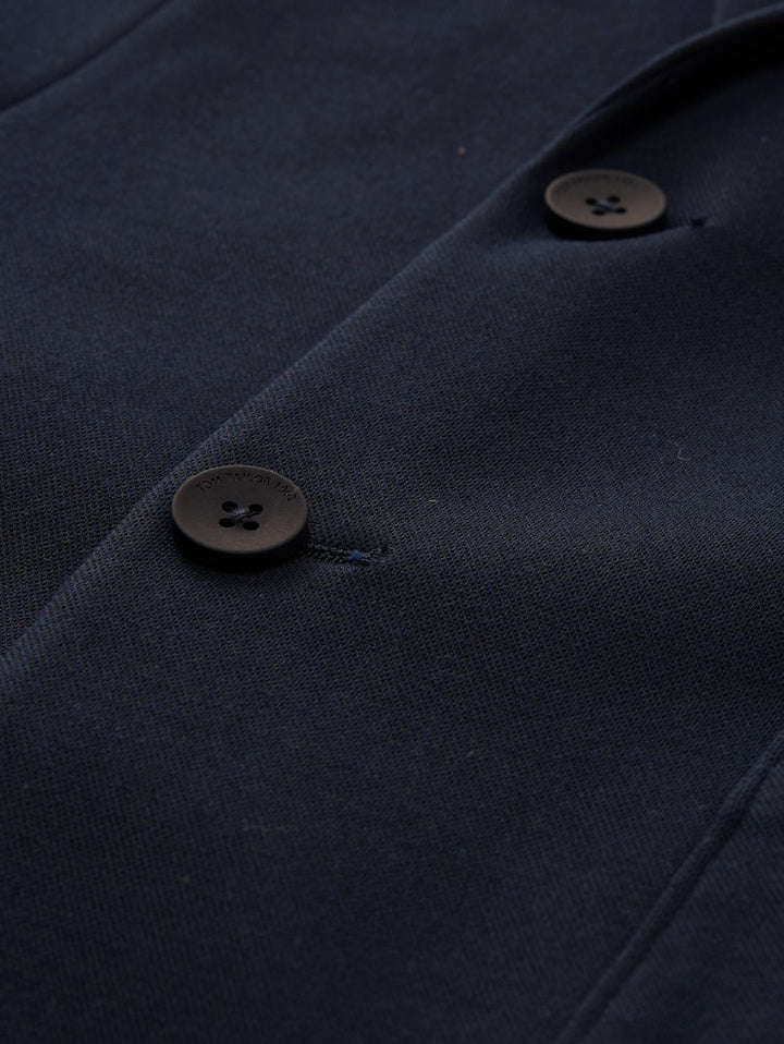 Pique Blazer - Blauw