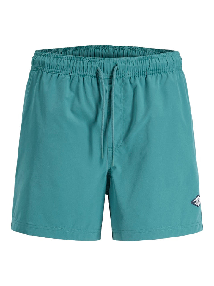 Jpstmaui Tropic Solid Swim Shorts Reg Sn - Esmerald