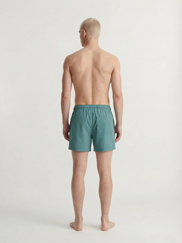 Jpstmaui Tropic Solid Swim Shorts Reg Sn - Esmerald