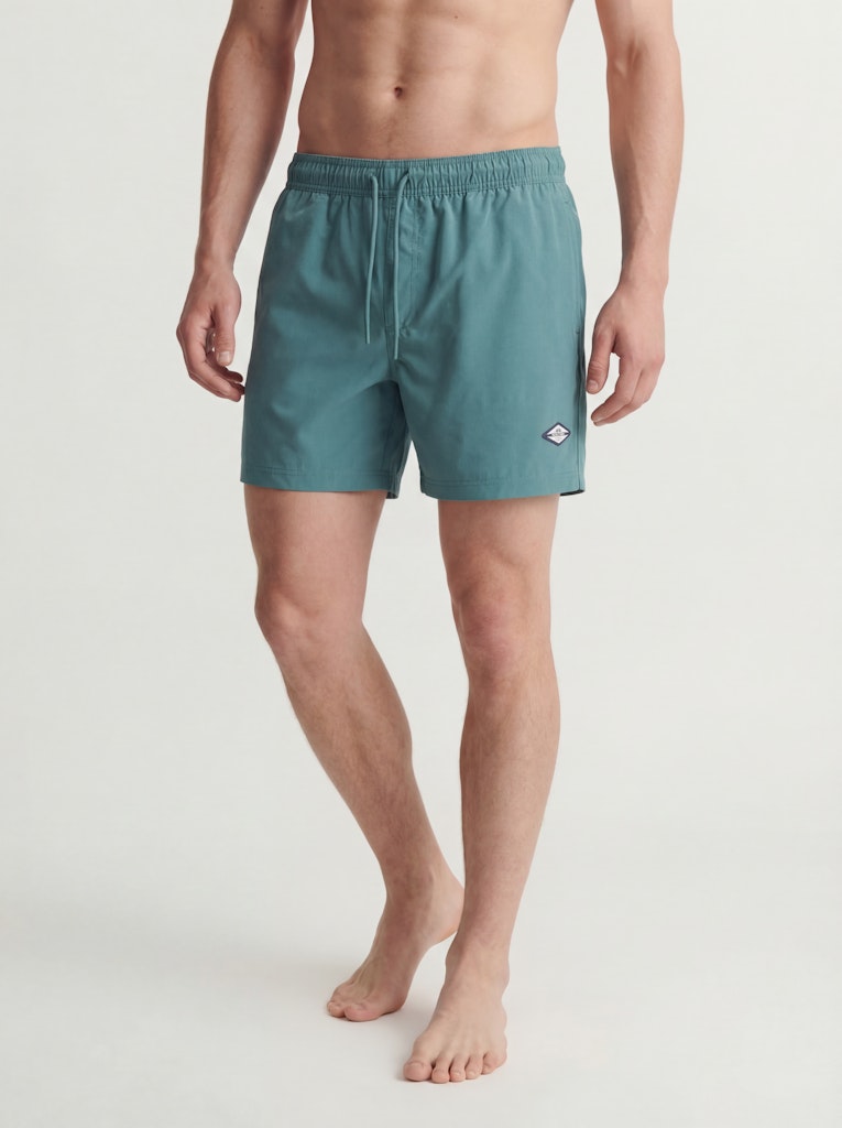 Jpstmaui Tropic Solid Swim Shorts Reg Sn - Esmerald