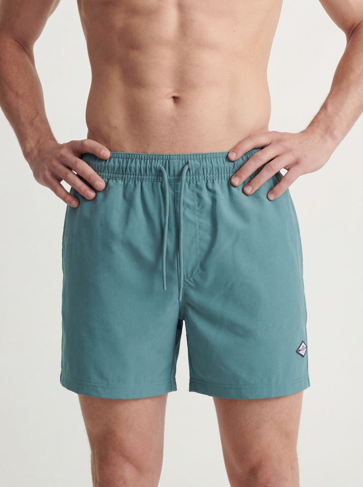 Jpstmaui Tropic Solid Swim Shorts Reg Sn - Esmerald