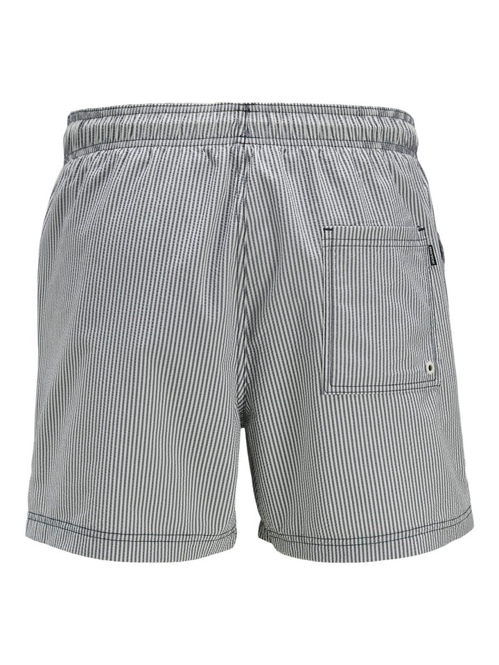 Jpstmaui Jjswim Seersucker Akm  Sn - Blauw Dessin