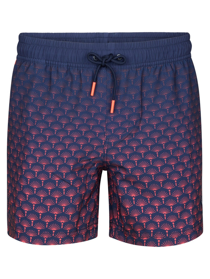 Men Swimshort - Blauw Dessin
