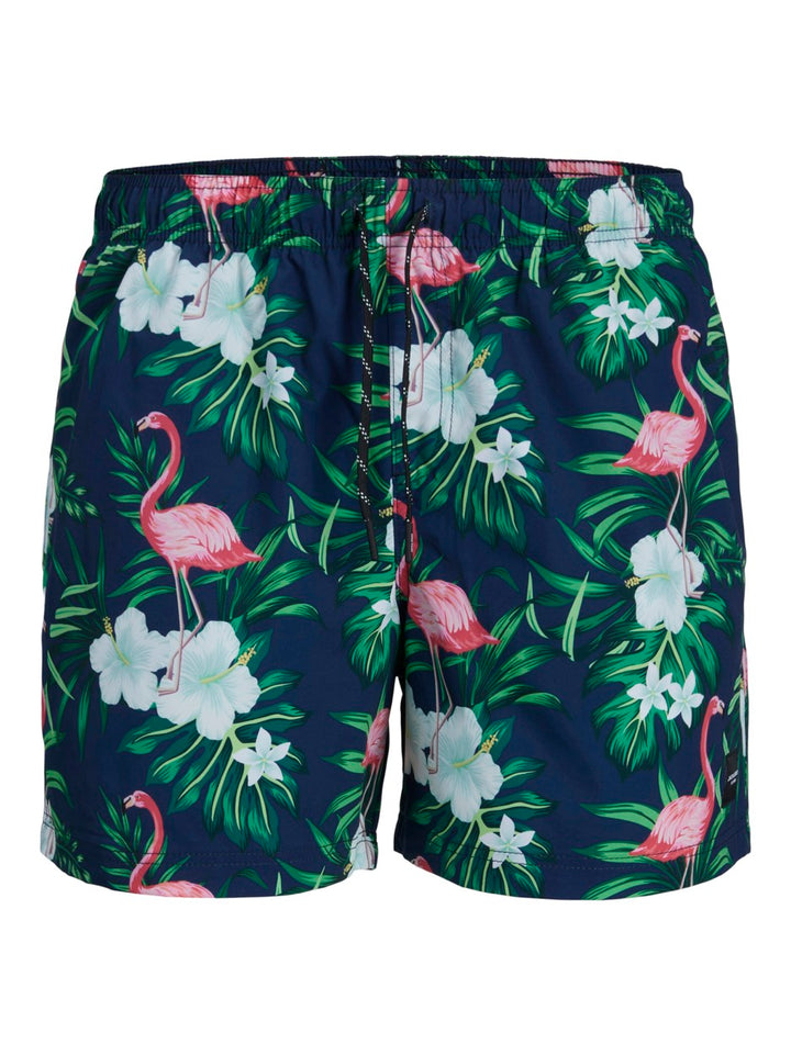 Jpstmaui Jjswim Novelty Aop Akm Sn - Blauw Dessin