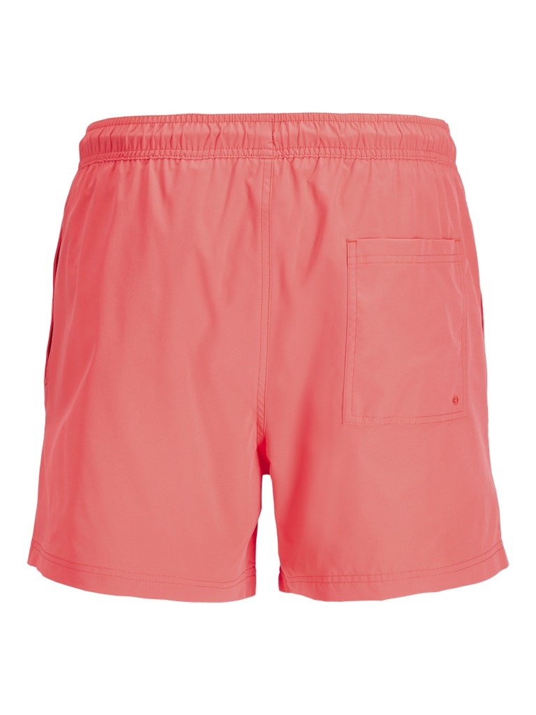 Jpstmaui Tropic Solid Swim Shorts Reg Sn - Koraal Rood