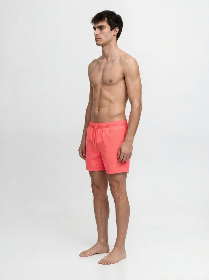 Jpstmaui Tropic Solid Swim Shorts Reg Sn - Koraal Rood
