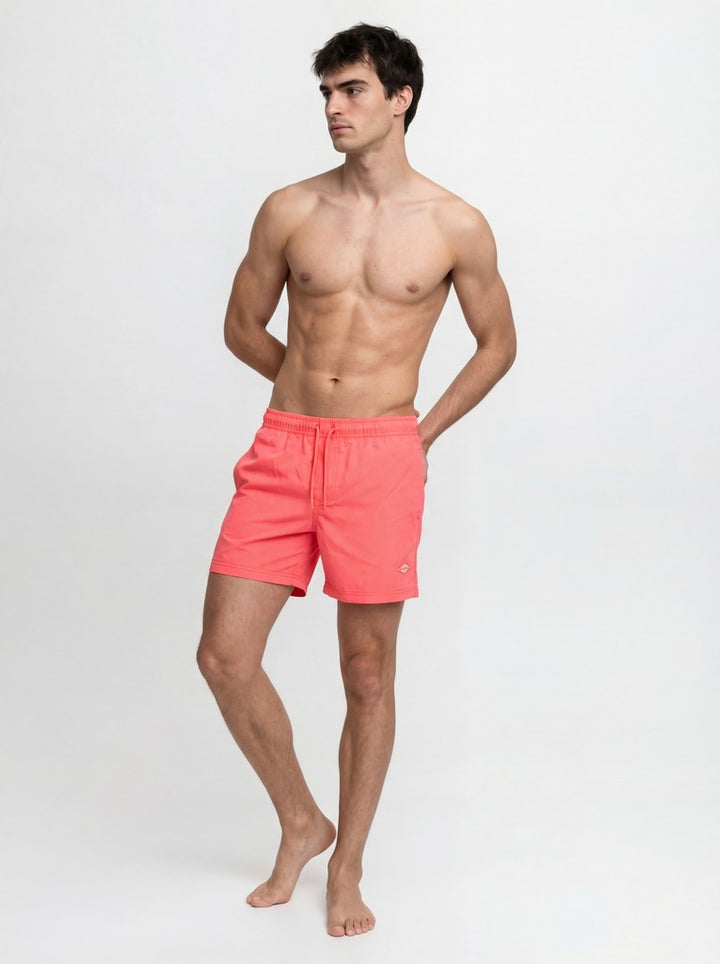 Jpstmaui Tropic Solid Swim Shorts Reg Sn - Koraal Rood