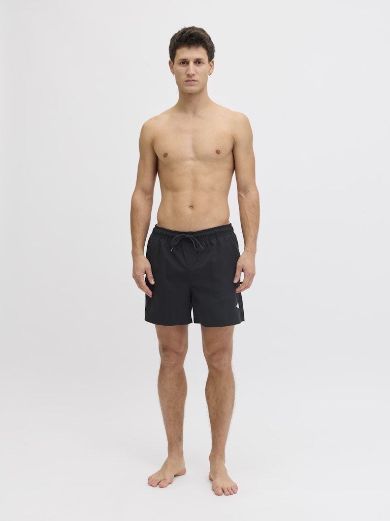 Jpstmaui Tropic Solid Swim Shorts Reg Sn - Zwart