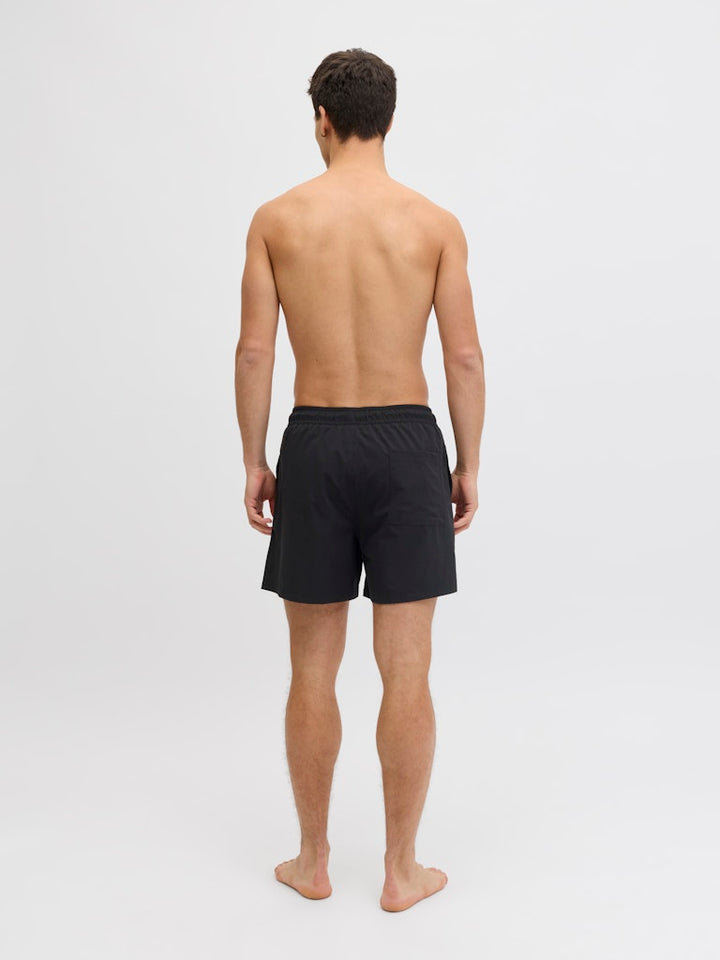 Jpstmaui Tropic Solid Swim Shorts Reg Sn - Zwart