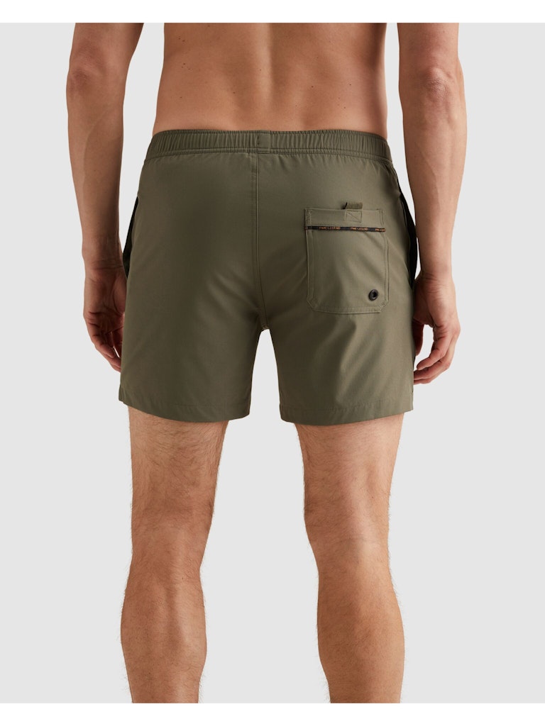 Airframe Swimshorts Small Logo Pri - Olijf