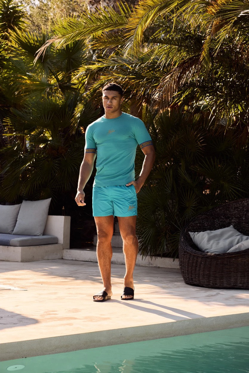 Venetian Swim Short - Aqua