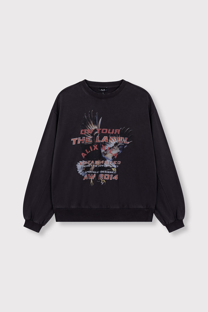 Alix the label 2608852958 sweater dames antraciet