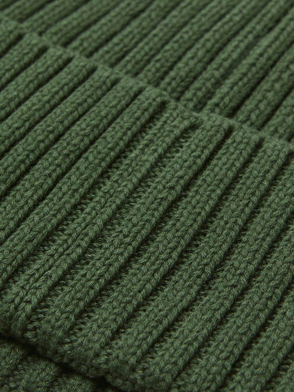 Jacprime Cotton Beanie Noos - Donkergroen