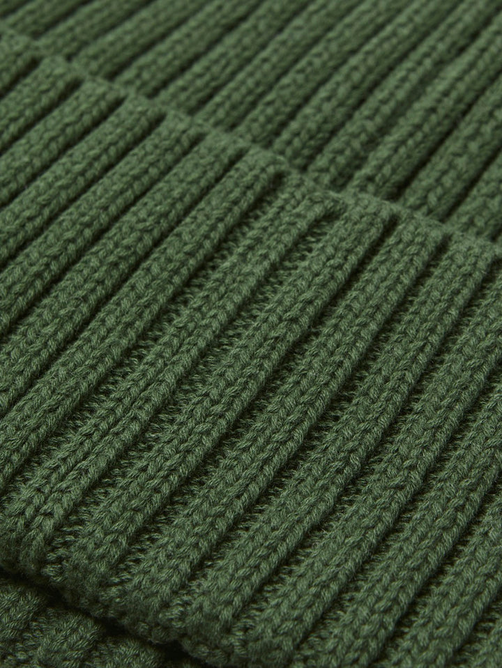 Jacprime Cotton Beanie Noos - Donkergroen