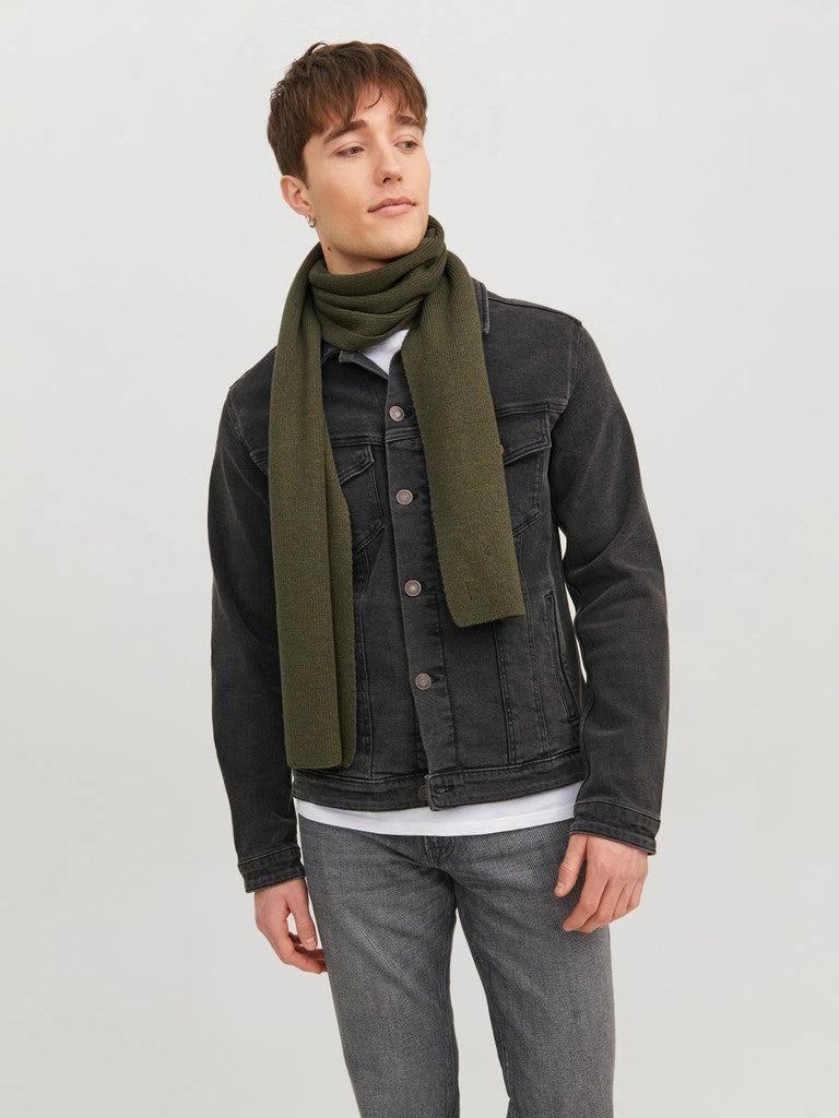 Jacdna Knit Scarf Noos - Donkergroen