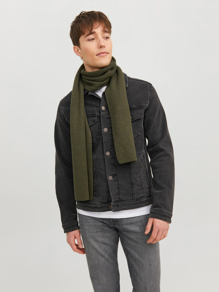 Jacdna Knit Scarf Noos - Donkergroen