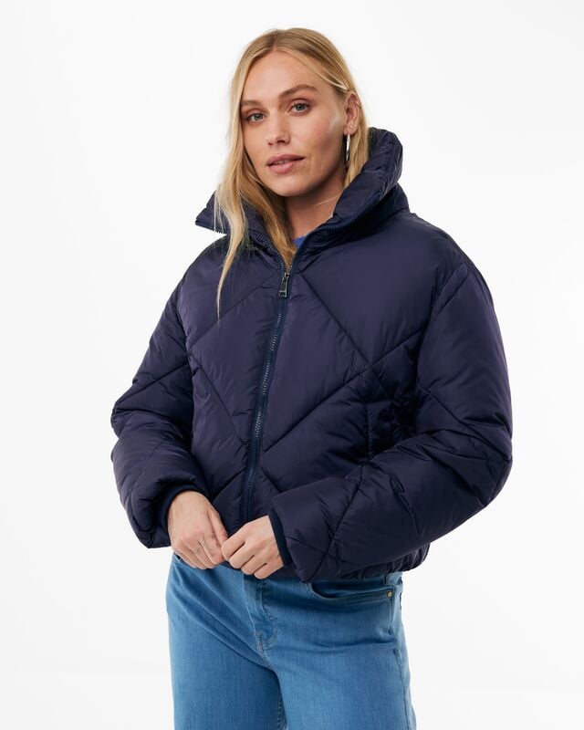 MEXX women winterjas navy – dames