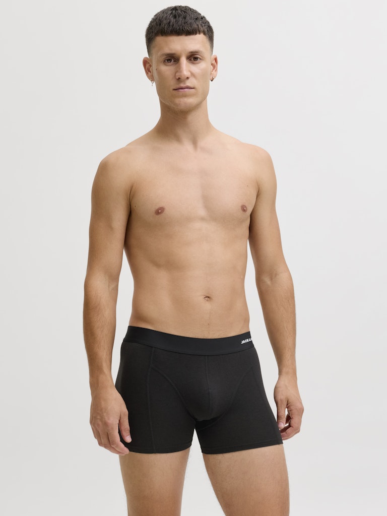 Jacbasic Bamboo Trunks 3 Pack Noos - Groen Dessin