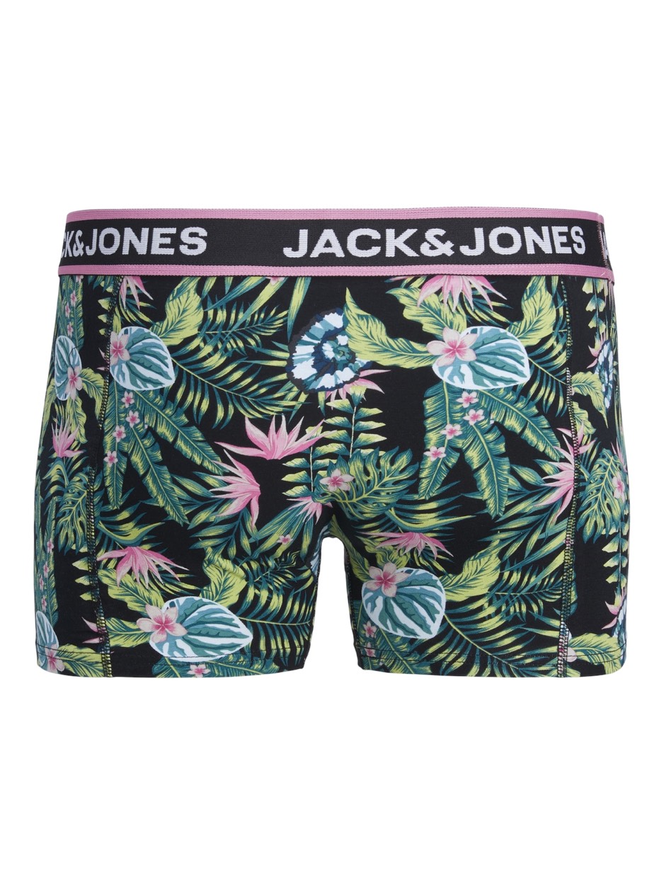 Jacdrew Trunks 3 Pack - Groen Dessin