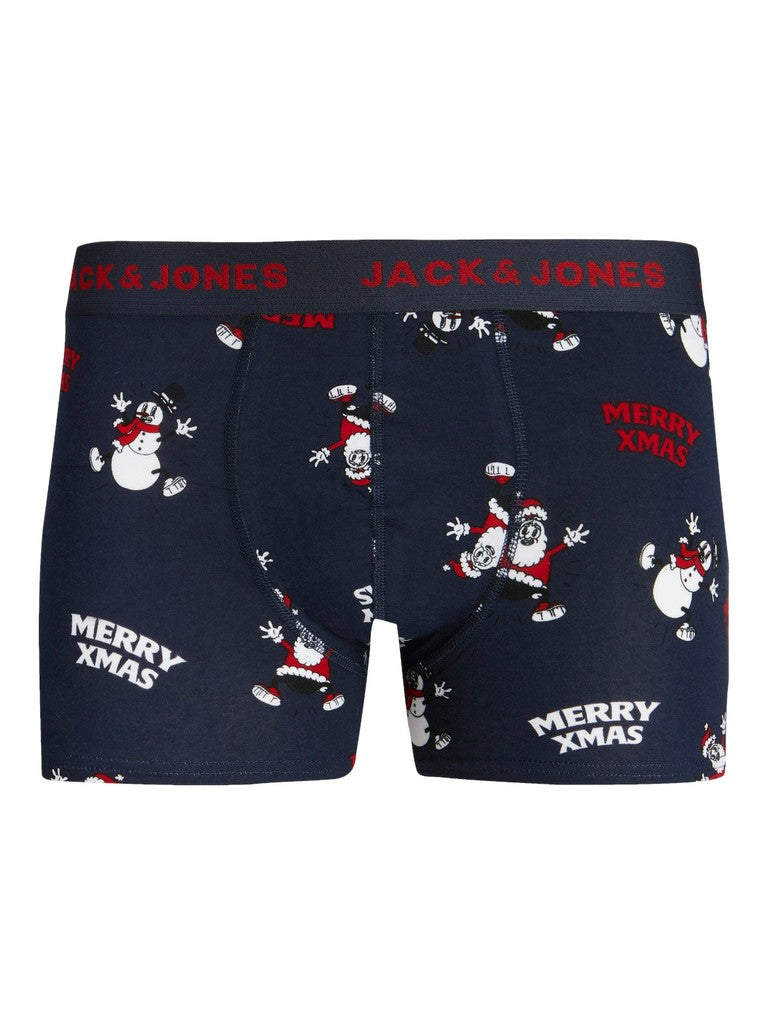 Jacnavy Xmas Trunk - Blauw Dessin