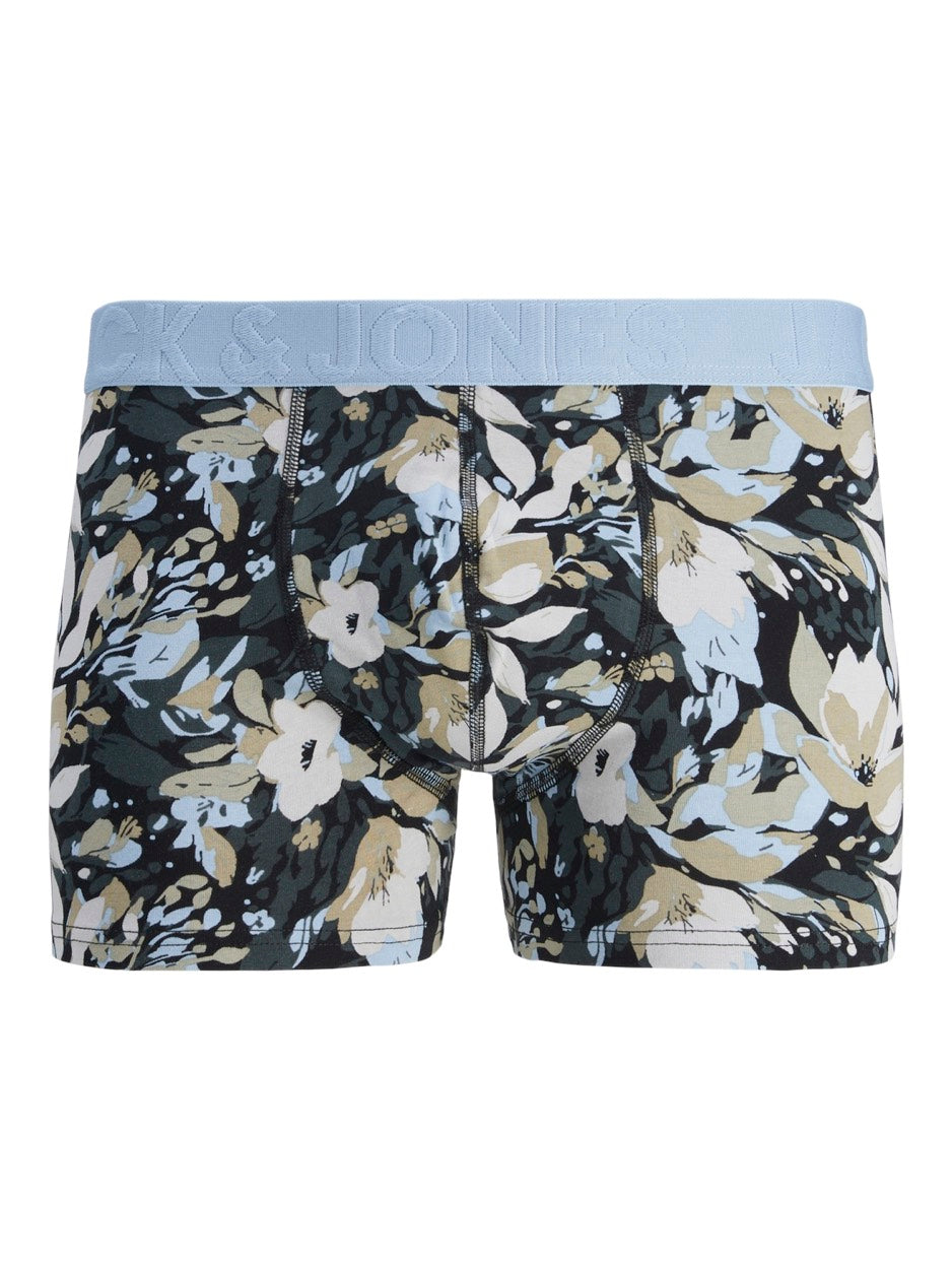 Jacjonah Flower Trunks 3 Pack - Zwart Dessin