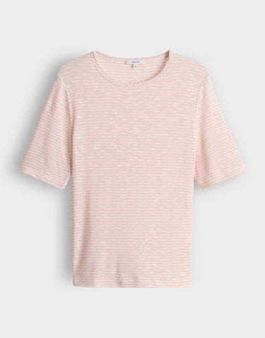 Opus Sambi t-shirt dames roze dessin