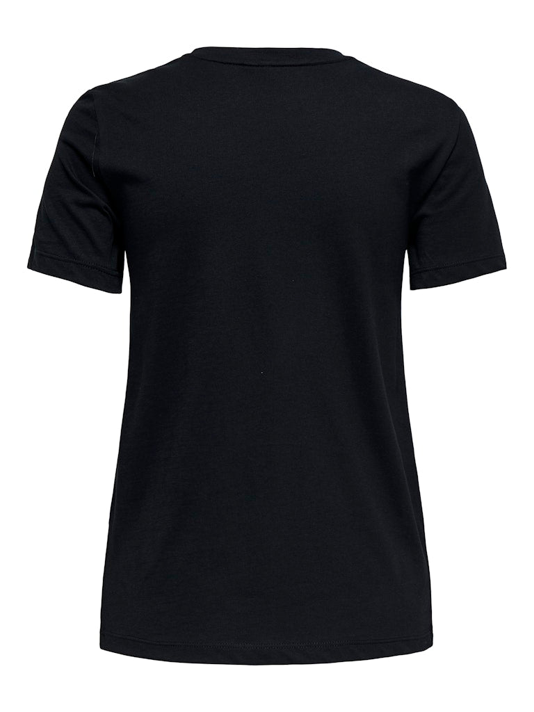 Only zwart t-shirt k/m dames – seizoen HW2526