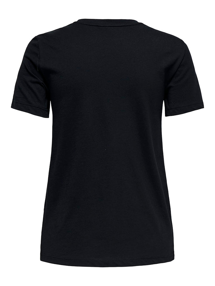 Only zwart t-shirt k/m dames – seizoen HW2526