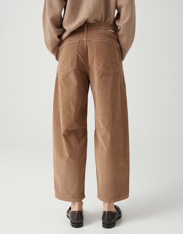 Opus Lissie Boldie 1060719389248 lange broek cognac - L28