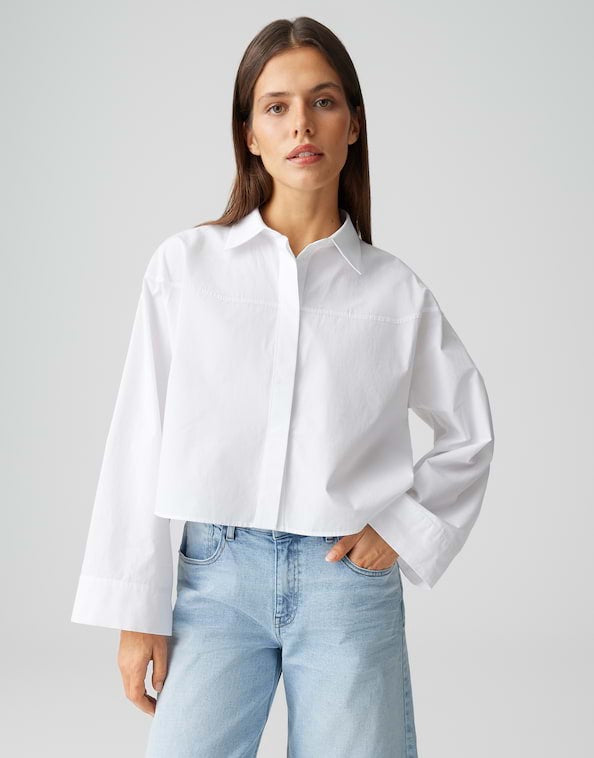 Opus Fazira 10538312650 blouse l/m dames wit