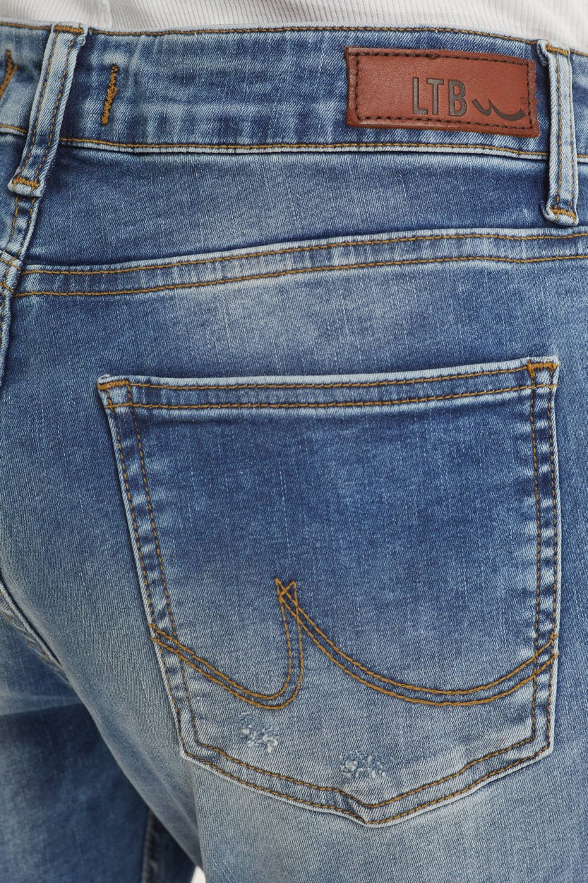 LTB dames 50869 Mika jeans boyfriend fit – blue denim