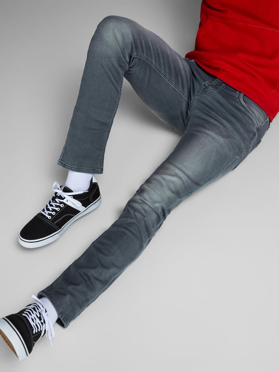 Jack & Jones slim fit jeans grey denim – heren - L30