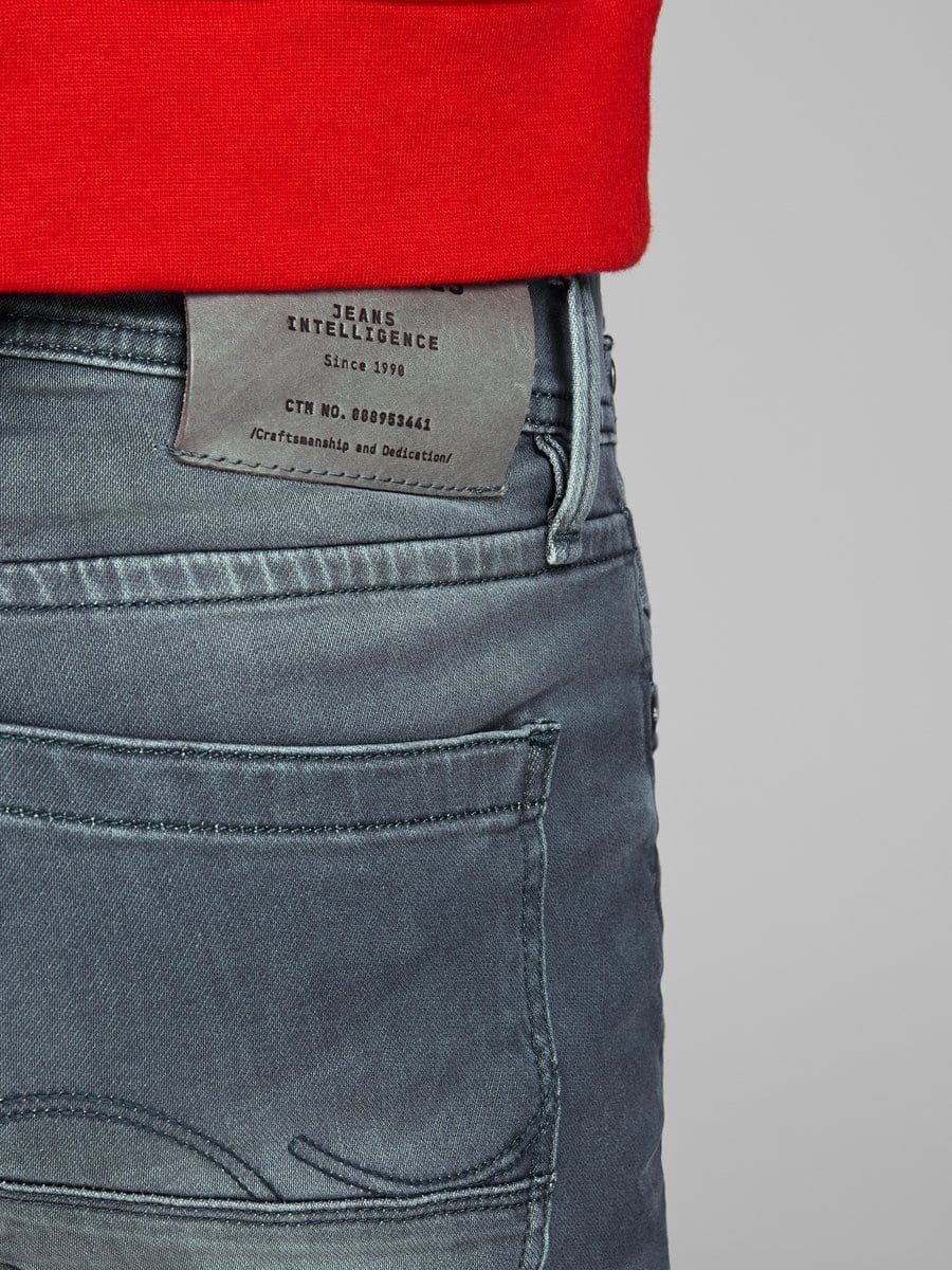 Jack & Jones slim fit jeans grey denim – heren - L30