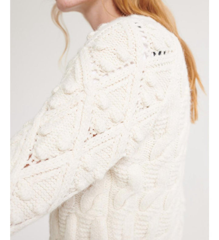 Opus Pimolia trui dames off-white