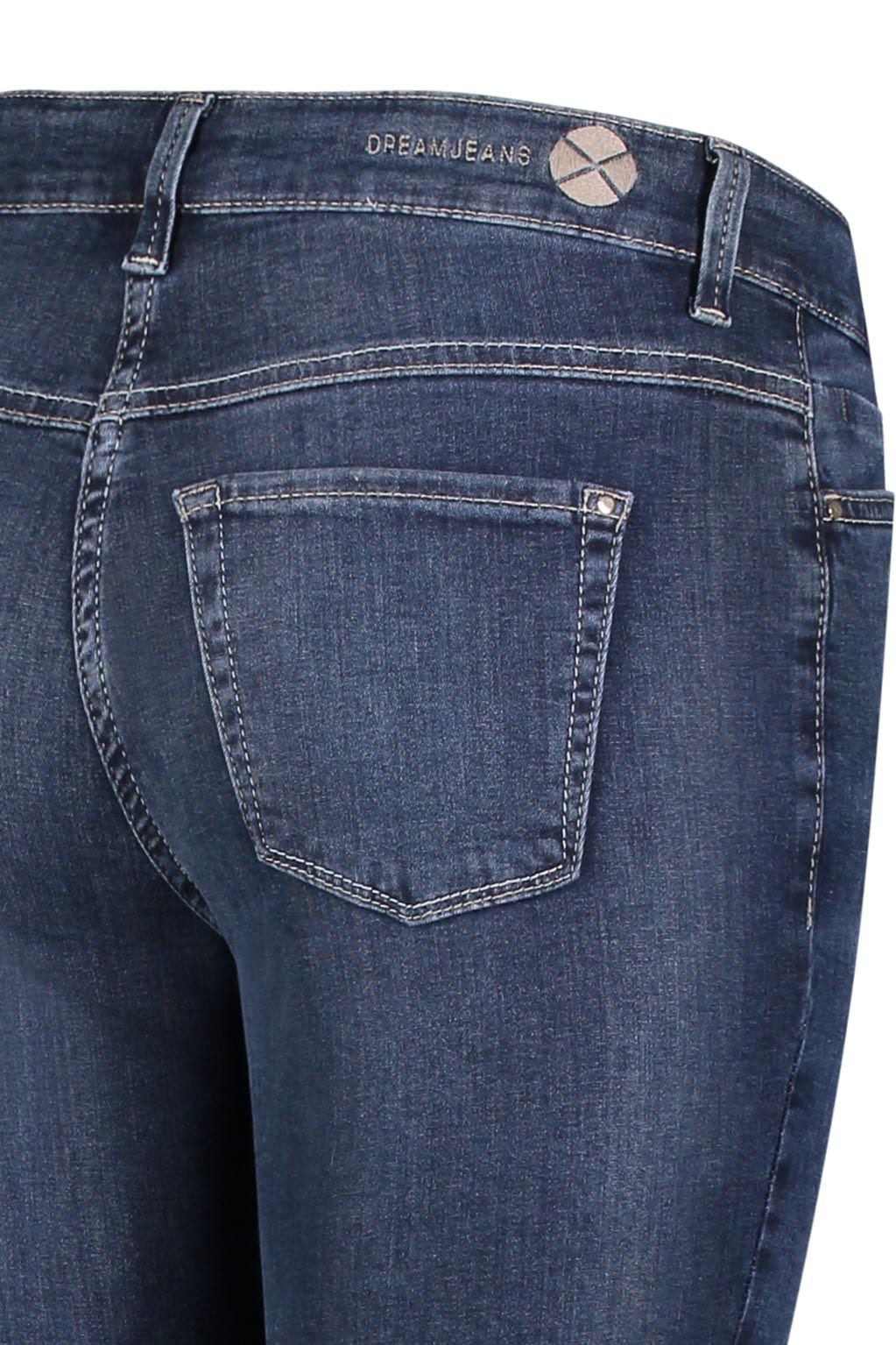 MAC DREAM CHIC 7/8 broek denim dames – blue denim