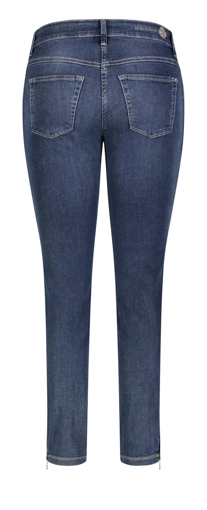 MAC DREAM CHIC 7/8 broek denim dames – blue denim