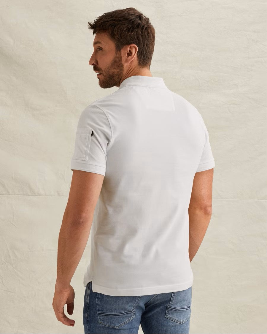 PME-Legend polo k/m heren wit – PPSS0000861