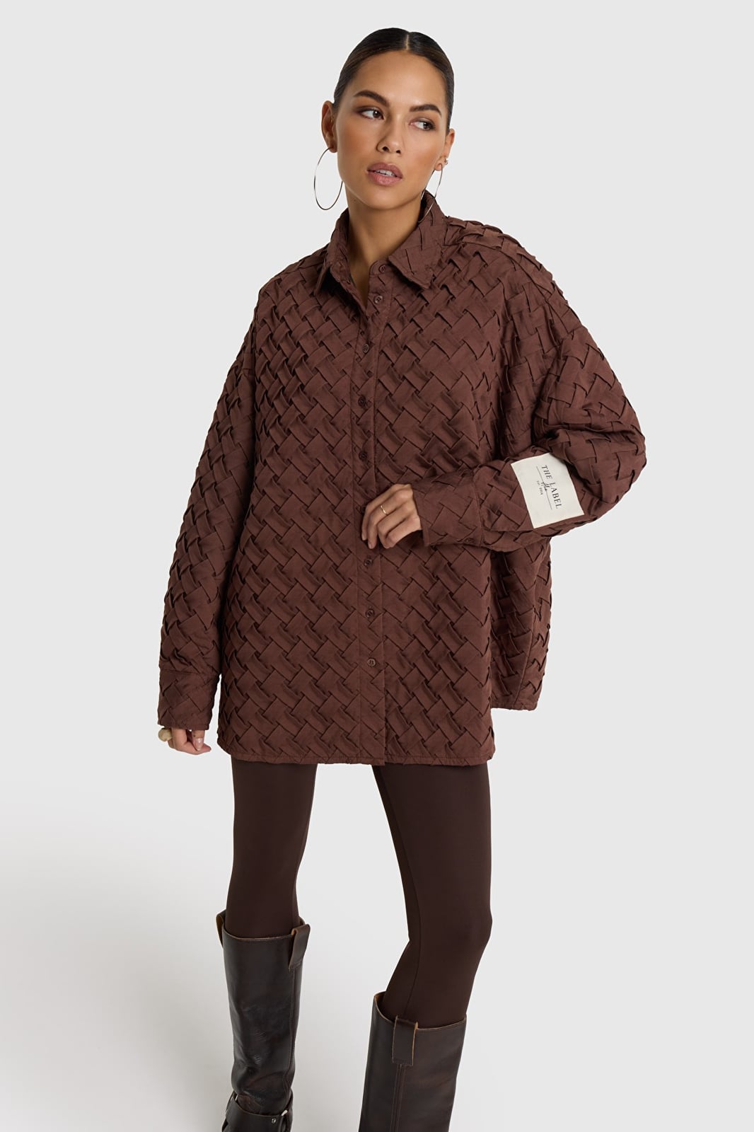 Alix the label 2608965970 blouse l/m bruin