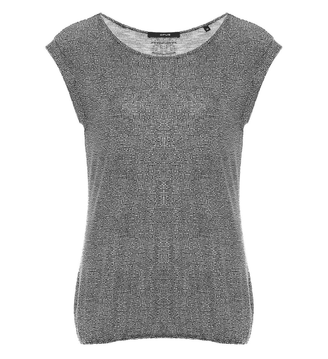 Opus Sokaro 10577814405444 t-shirt zwart – dames