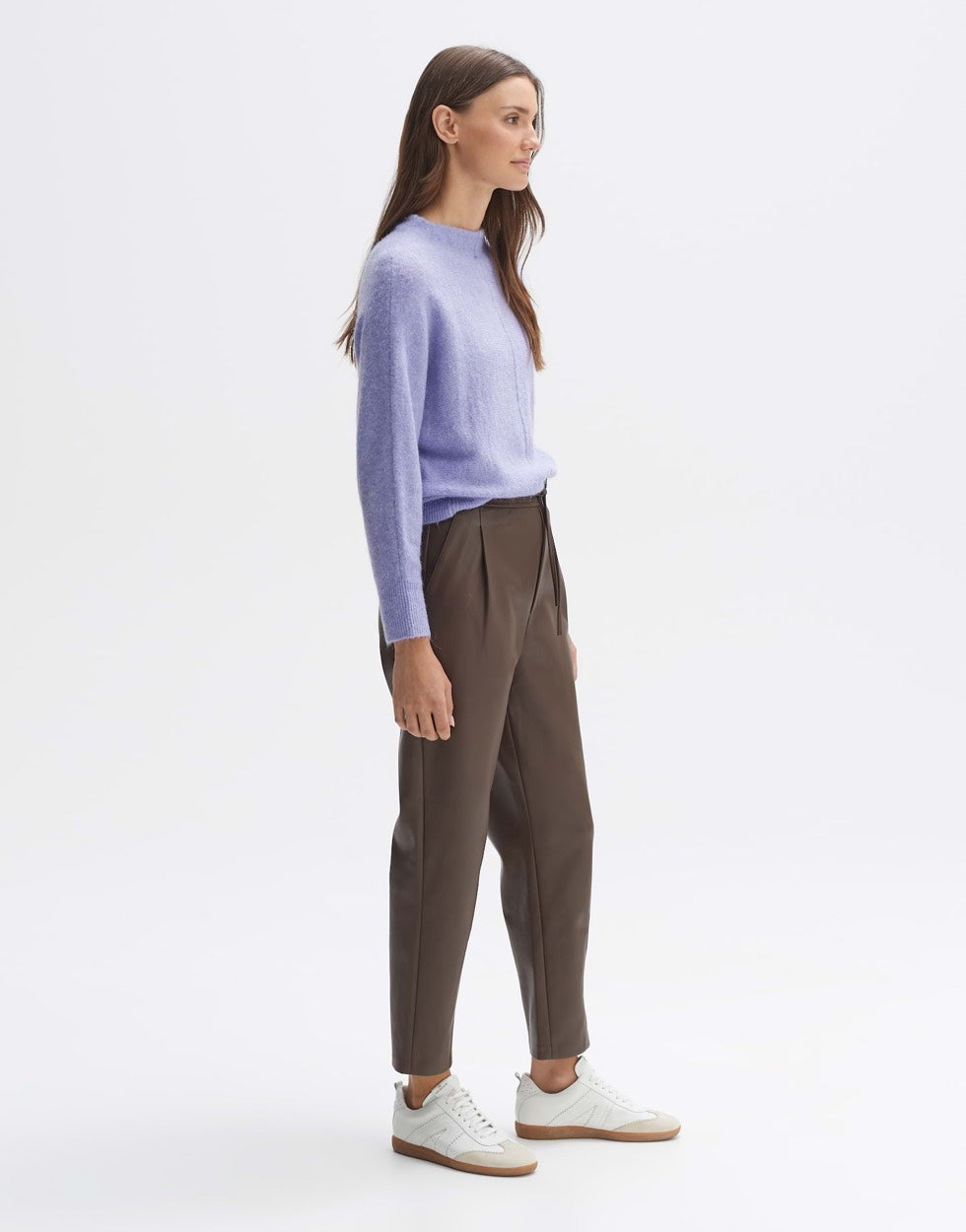 Opus Majella hose bruin – lange broek dames