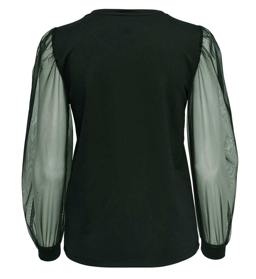 Vila 14113222 Fero donkergroen t-shirt l/m dames