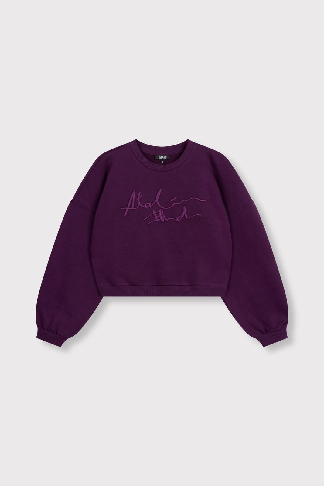 Refined department R2609619115 sweater dames bordeaux