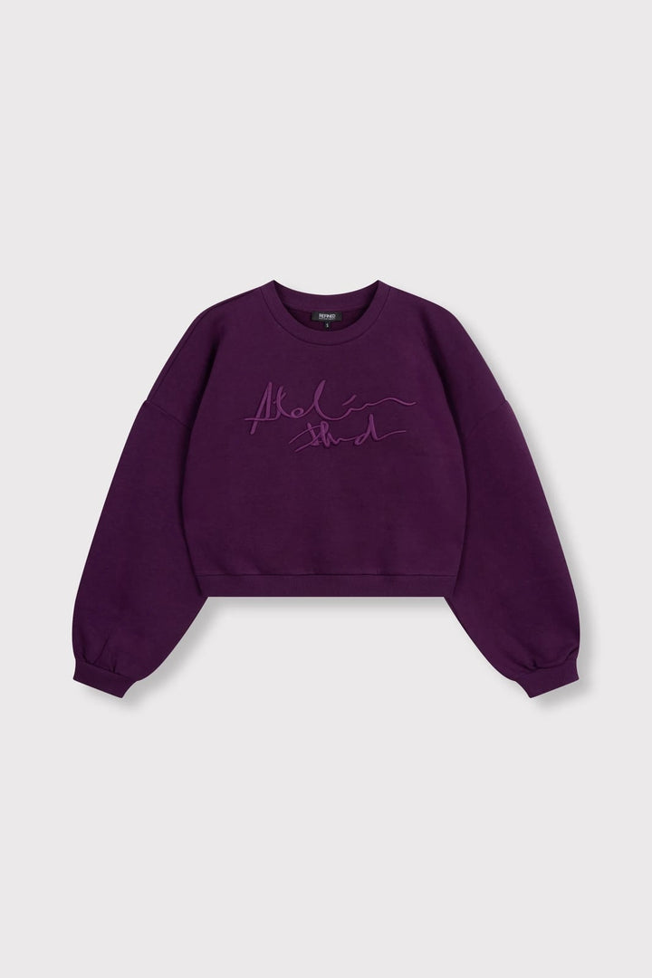Refined department R2609619115 sweater dames bordeaux