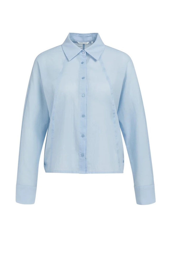 YAYA Women blouse l/m lichtblauw – dames