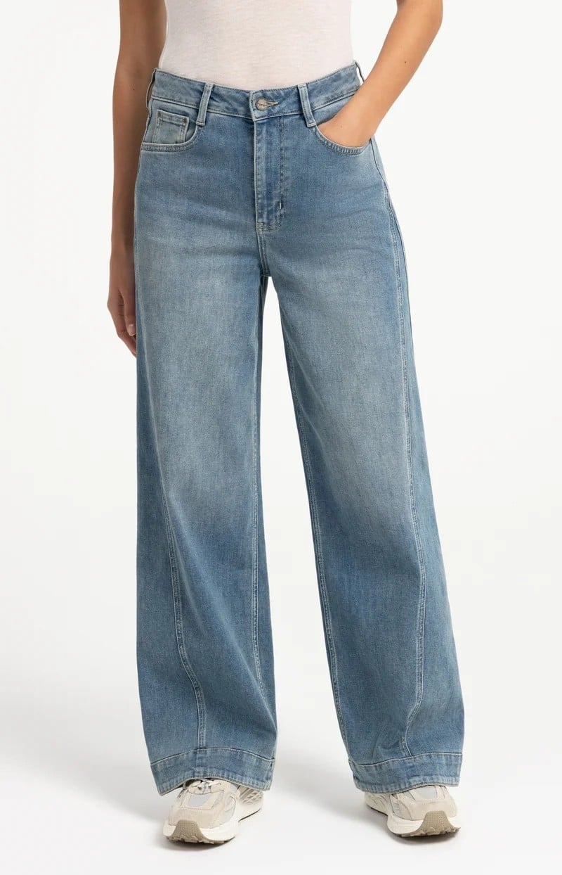YAYA Women 01-311156-609 jeans loose fit blue denim