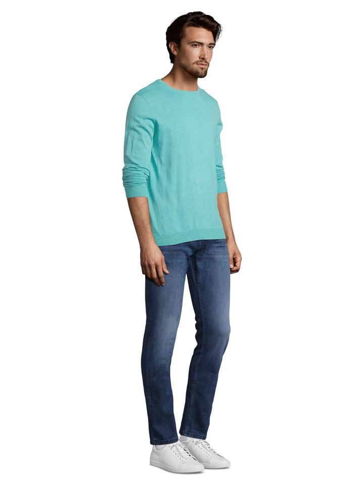Tom Tailor modern basic sweater mint – heren