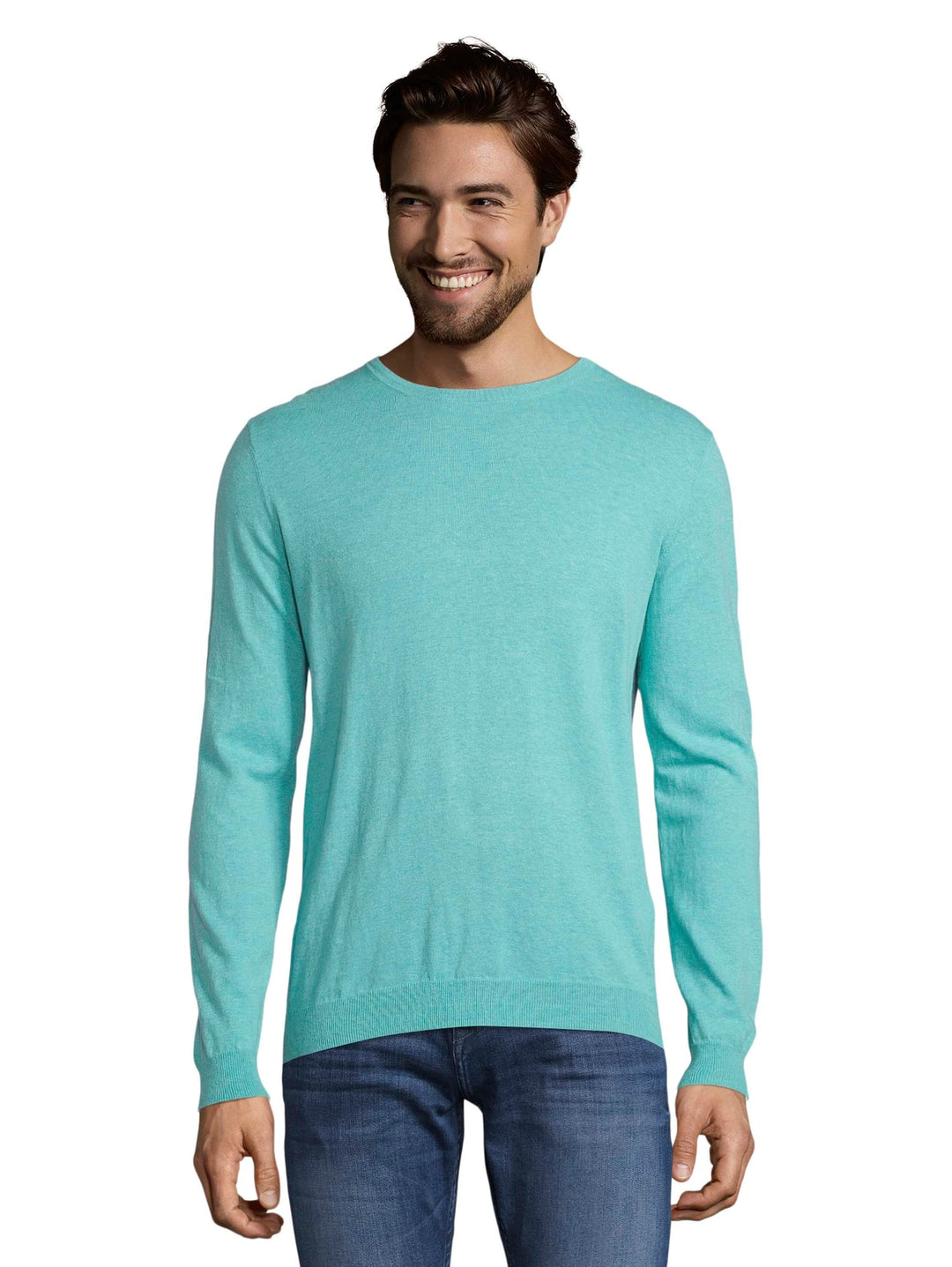Tom Tailor modern basic sweater mint – heren