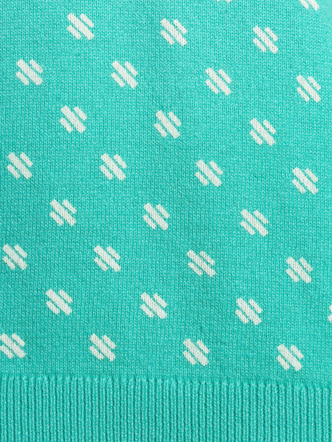 Tom Tailor printed sweater mint – heren