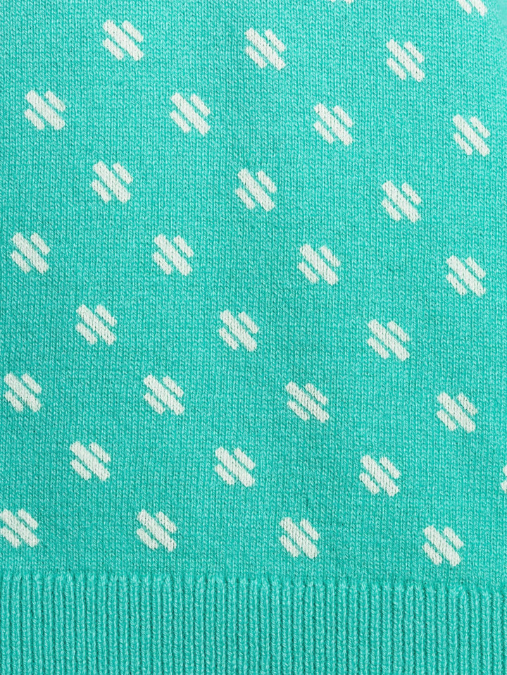 Tom Tailor printed sweater mint – heren