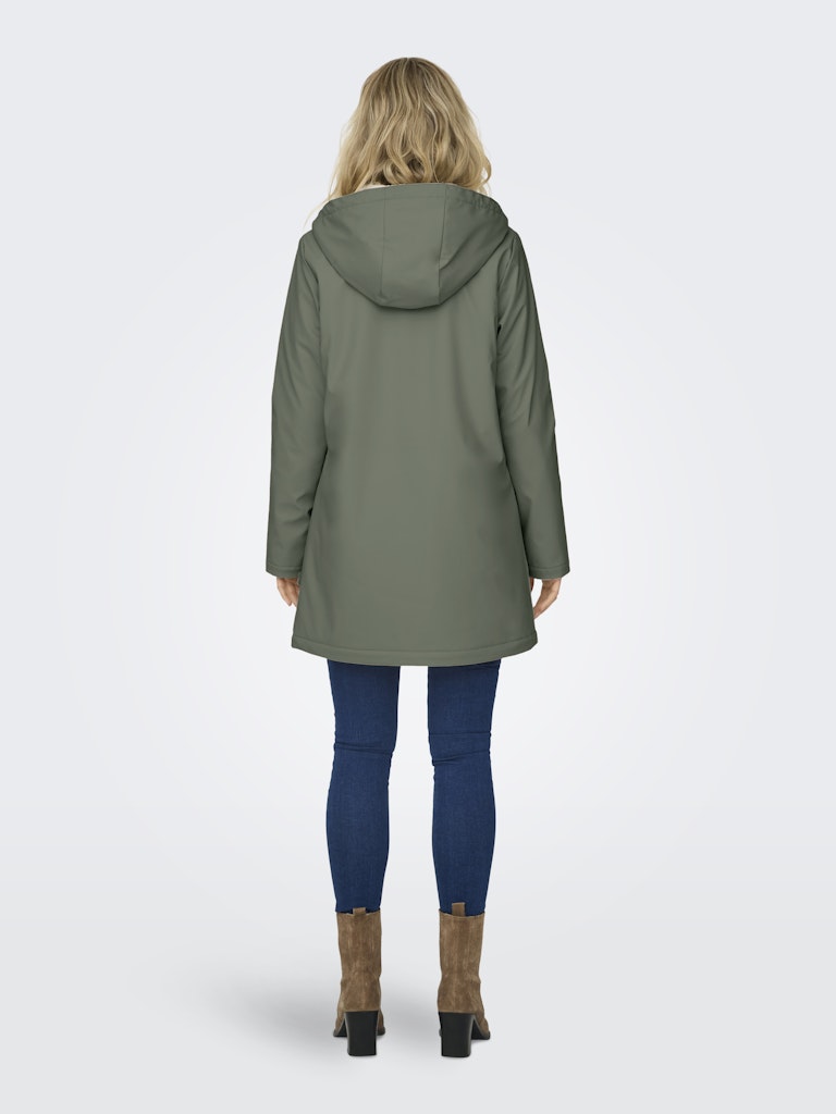 Only regenjas dames olijf – 15206116 Sally